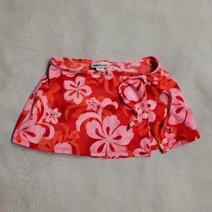 Y2K Limited Too Bathing Suit Hawaiian Sarong